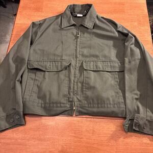 70s Lee Chetopa twill work jacket green 44r